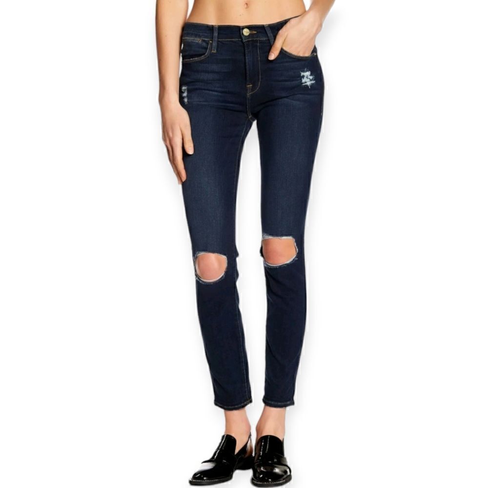 Frame le high skinny distressed, 26